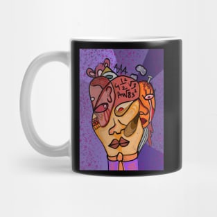 angry face funny Mug
